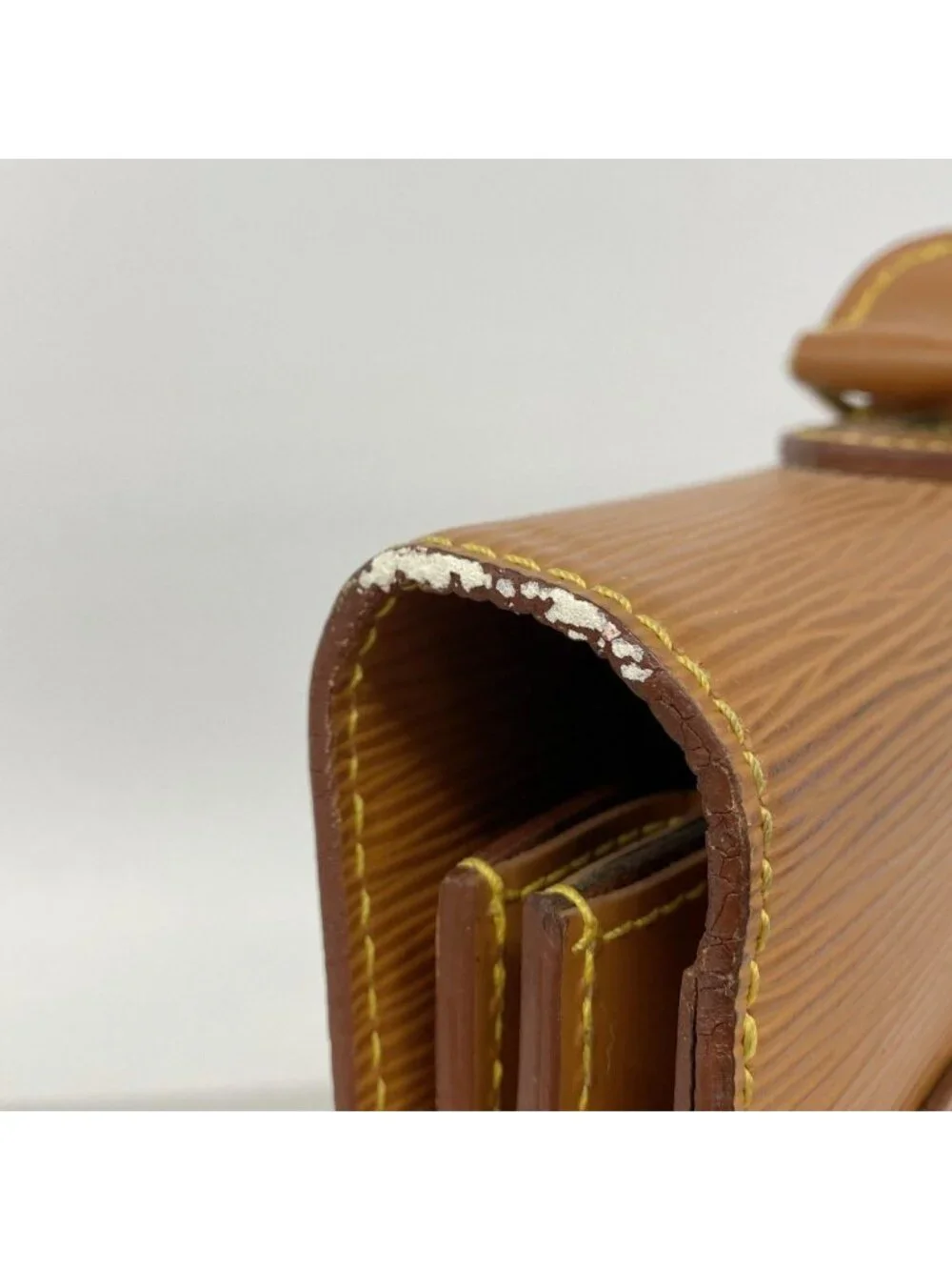 Louis Vuitton Business Bag Epi Serviette Conseil Cipango Gold
